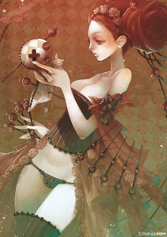 不可思议的漫画风格插图