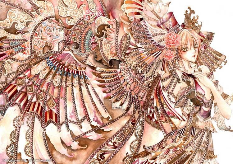 不可思议的漫画风格插图