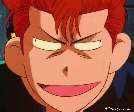 【最滑头鬼马的笑容】樱木花道
要说樱木就是个滑头起来最滑头，认真起来最认真的人了，不过认真的人那么多，但像樱木这么滑头并且能够把面部表情都做到如此“二”的大活宝也真是为数不多的人才了。