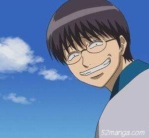 【最让人吐槽的笑容】志村新八
看这图片还需要解释么？