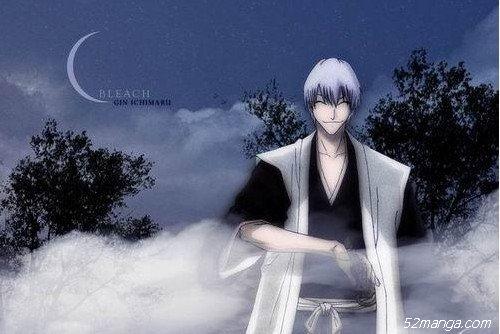 【最狡黠的笑容】市丸银
他如月光，看得见却触摸不到。一柄斩魄刀，在无情的瞬间总能将乱菊绕过。一张永远在笑的脸，在离开的时候却说出了真心。渗进悲伤的笑。宛如爱一般绝美的杀意。