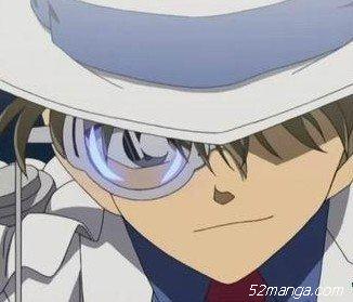 【最华丽的笑容】怪盗基德
白色礼服，特制的单片眼镜，背后的披风可以变为滑翔翼，这样的妆容，只有最华丽的怪盗“1412”才拥有的穿着。“如果说怪盗是富有创造性的艺术家…那么侦探就是只会跟在怪盗身后吹毛求疵…充其量不过是个评论家罢了。”