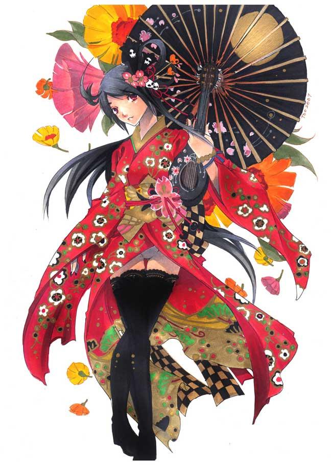 不可思议的漫画风格插图