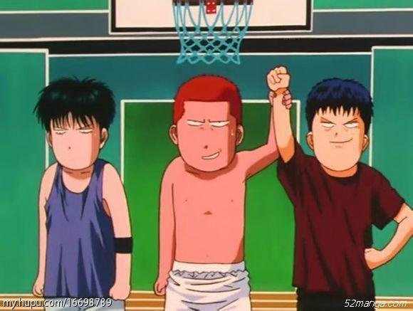 这一段是哪，一时间想不起来了，不过看着流川枫吃瘪貌似也很搞笑的样子