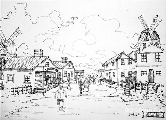 路飞的故乡佛夏村(Foxia village)www.52manga.com