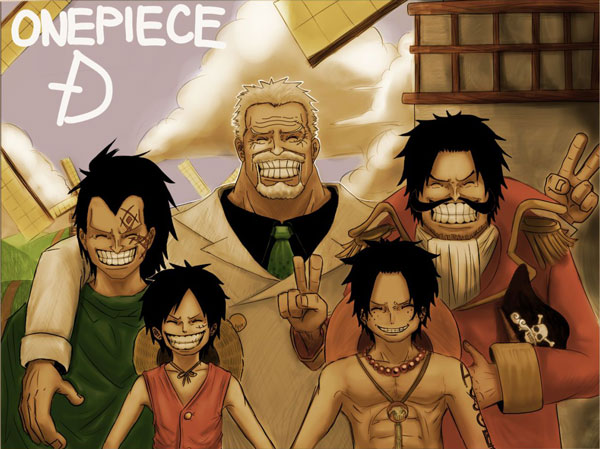 路飞强大而神秘的家族